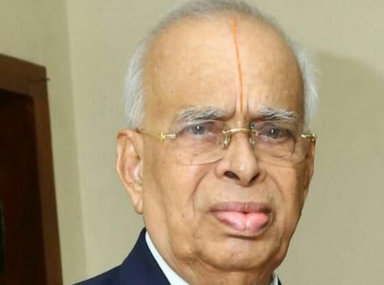 सुप्रीम कोर्ट के पूर्व न्यायाधीश वी। रामास्वामी मृत