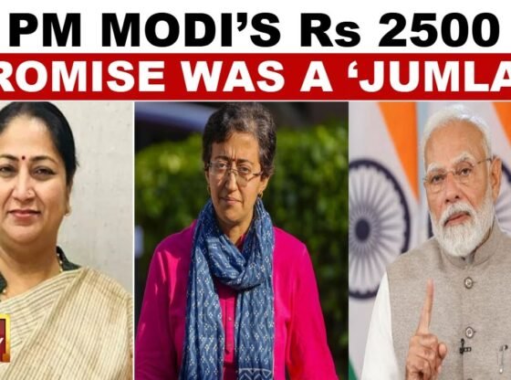 AAP ने माहिला सममन स्कीम पर भाजपा को स्लैम किया, पीएम मोदी की गारंटी को 'जुमला' कहा