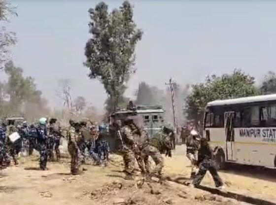 मणिपुर में 'फ्री मूवमेंट' के दिन 1 पर कुकी प्रदर्शनकारी सुरक्षा बलों के साथ टकरा गए