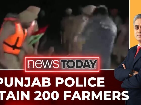 पंजाब पुलिस ने 200 किसानों को हिरासत में लिया, शम्बू सीमा से प्रदर्शनकारियों को हटा दिया