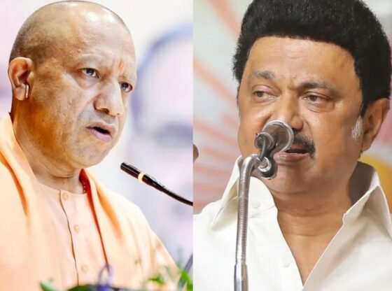 योगी आदित्यनाथ कहते हैं कि एमके स्टालिन भाषाई विभाजन का निर्माण करते हैं