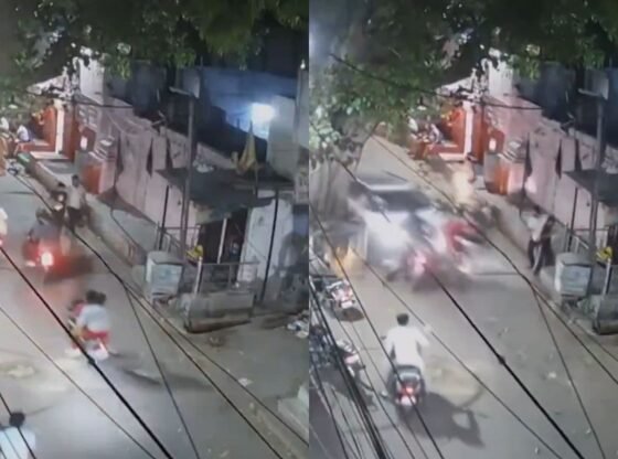 जयपुर में पैदल चलने वालों पर तेजी से एसयूवी चलाता है, तीन मृत | भारत समाचार