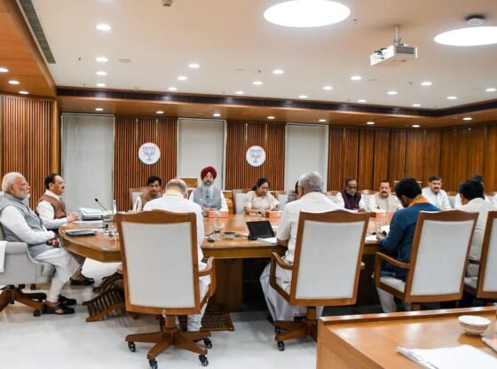 फेरबदल बज़ के बीच, बीजेपी पीएम मोदी के निवास पर महत्वपूर्ण बैठक करता है
