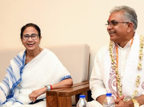 'स्पष्ट विश्वासघात': बंगाल में उथल -पुथल भाजपा के रूप में दिलीप घोष ने ममता के मंदिर की घटना का दौरा किया भारत समाचार