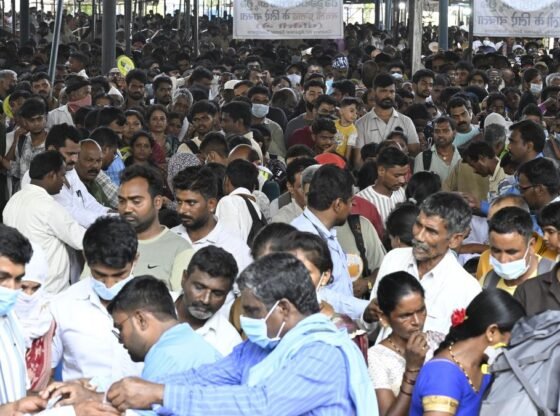 फिश प्रसादम इवेंट में बड़े पैमाने पर मतदान कोविड -19 फैलने का डर है