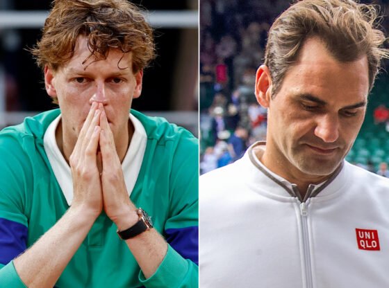 Jannik Sinner Gusers 'रोजर फेडरर शाप' फ्रेंच ओपन फाइनल में कुख्यात इशारा के रूप में छह साल दो बार दोहराया जाता है