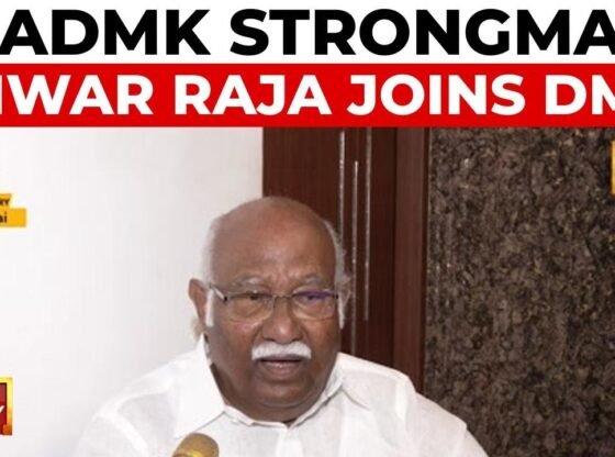 AIADMK नेता अनवर राजा DMK में शामिल हैं