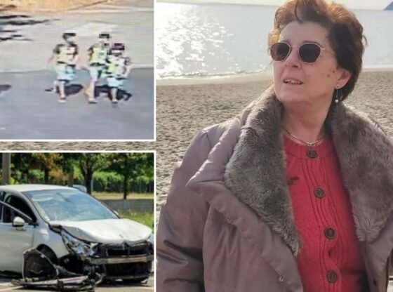 11 और 13 के बीच के चार बच्चों को 'कार चोरी करने और हिट एंड रन में 71 वर्षीय दादी की चोरी करने के बाद गिरफ्तार किया गया।