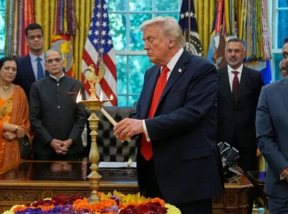 व्हाइट हाउस में दिवाली: डोनाल्ड ट्रंप ने जलाए दीपक, कहा 'पीएम मोदी से बात की, व्यापार, पाकिस्तान पर चर्चा की' - देखें