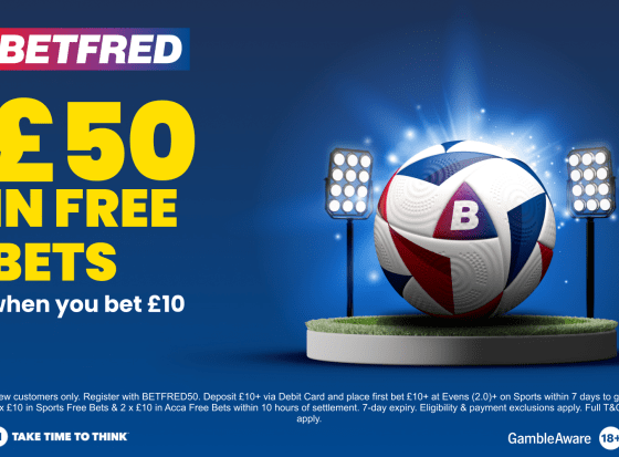 बेटफ़्रेड के साथ फ़ुटबॉल में £50 निःशुल्क दांव प्राप्त करें, साथ ही बेट बिल्डर युक्तियाँ भी