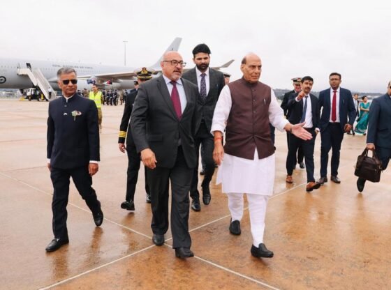 भारत-ऑस्ट्रेलिया रक्षा, रणनीतिक संबंधों को बढ़ावा देने के लिए राजनाथ सिंह कैनबरा पहुंचे