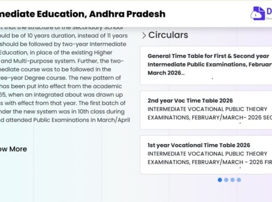 एपी इंटर बोर्ड डेटशीट 2026 आउट: 23 फरवरी से 24 मार्च तक परीक्षा; यहाँ अनुसूची | शिक्षा समाचार