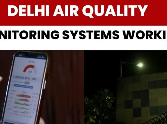 खराब हवा से अंधी हुई दिल्ली? लोधी रोड पर कुंजी AQI डिस्प्ले मॉनिटरिंग डिस्प्ले अब काम नहीं कर रहा है