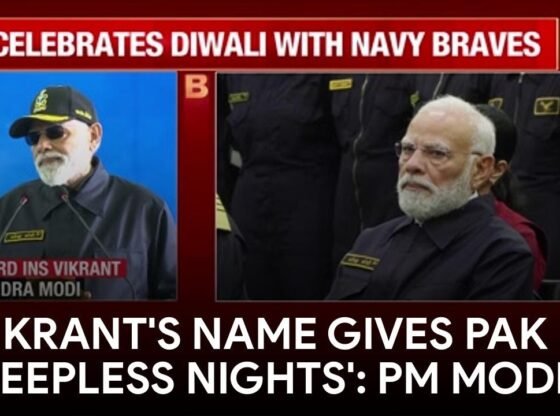 मोदी का दिवाली डेयर: 'आईएनएस विक्रांत ने उड़ा दी पाकिस्तान की नींद', नक्सलवाद अपने आखिरी पड़ाव पर