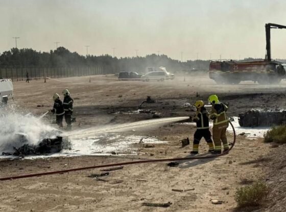 दुबई एयर शो में एक प्रदर्शन उड़ान के दौरान भारतीय लड़ाकू विमान दुर्घटनाग्रस्त हो गया, जिसमें पायलट की मौत हो गई