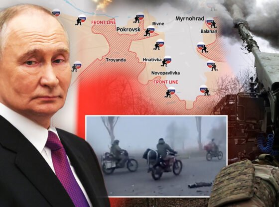 मानचित्र दिखाते हैं कि पुतिन के 150,000 'मैड मैक्स' सैनिकों ने 'गेटवे' शहर पोक्रोव्स्क को घेर लिया है...लेकिन क्या यूक्रेन पीछे हटने को जीत में बदल सकता है?