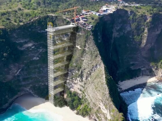 दुनिया के सबसे खूबसूरत समुद्रतट पर बनाए जा रहे 600 फीट के विशाल 'आंखों में खटकने वाले' एलिवेटर पर रोष... क्योंकि पर्यटक नीचे चढ़ने में बहुत आलसी हैं