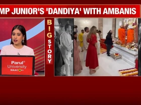 डोनाल्ड ट्रंप जूनियर ने अनंत अंबानी के साथ जामनगर में वंतारा वन्यजीव केंद्र का दौरा किया