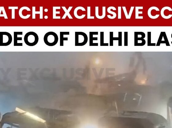 दिल्ली आतंकी हमला: लाल किले के पास I-20 ब्लास्ट का एक्सक्लूसिव सीसीटीवी; मरने वालों की संख्या बढ़कर 13 हुई।