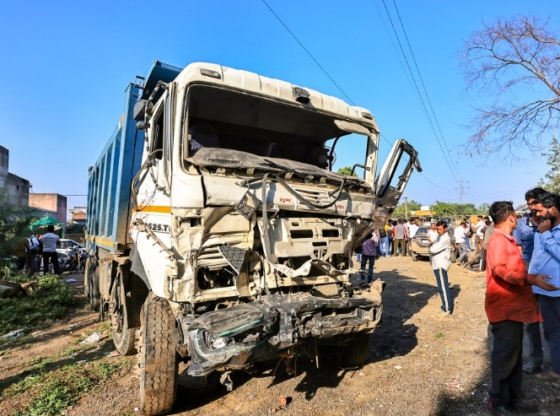 घातक दुर्घटना से कुछ मिनट पहले जयपुर के ट्रक चालक की कार चालक से बहस हुई थी: पुलिस