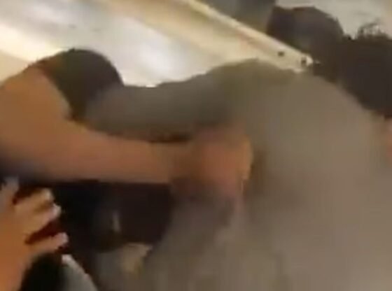 चौंकाने वाला क्षण, फ्लाइट में चढ़ते समय सोशल मीडिया स्टारों के बीच घमासान मारपीट हो गई, क्योंकि यात्री इसे तोड़ने की कोशिश कर रहे थे