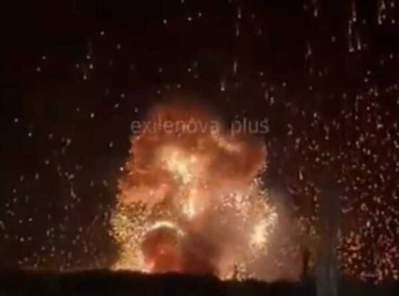 यूक्रेन ने रूसी बंदरगाह पर मिसाइल लॉन्चर तेल डिपो को नष्ट करने वाला बड़ा हमला किया