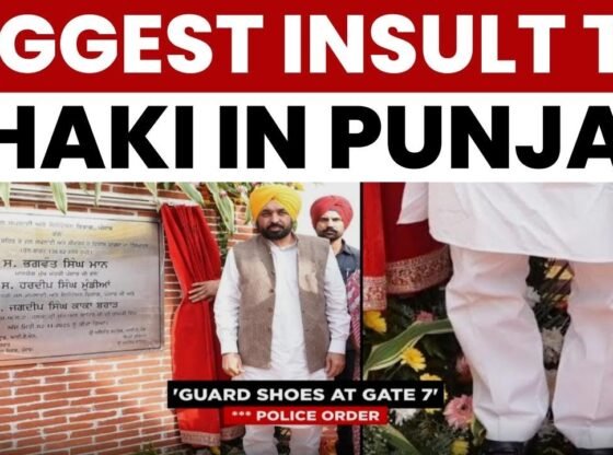 बीजेपी ने पंजाब की कानून-व्यवस्था पर सवाल उठाया क्योंकि पुलिस को सीएम भगवंत मान के जूतों की सुरक्षा का काम सौंपा गया है
