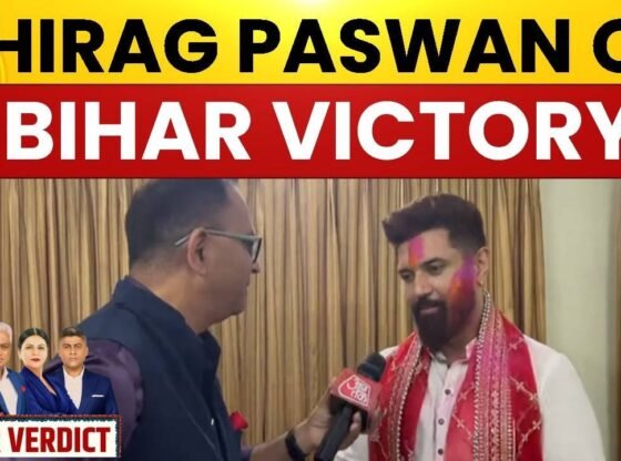 विशेष रिपोर्ट: बिहार में अपनी पार्टी की बड़ी जीत पर केंद्रीय मंत्री चिराग पासवान।